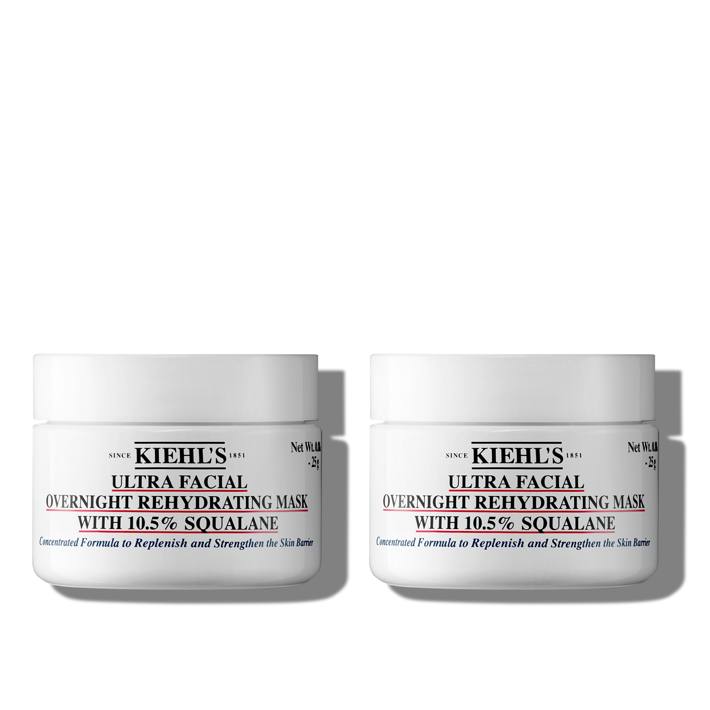 Kiehls Ultra Facial Overnight Hydrating Face Mask with 105 Squalane 25g Duo 40$